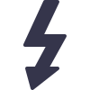 Icône électricité